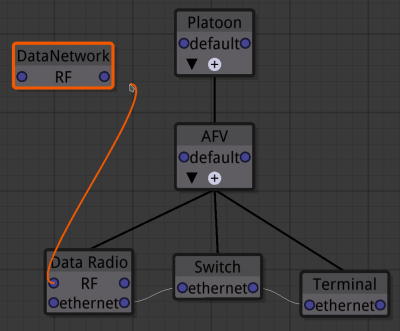 Tactical Network Modeller UI